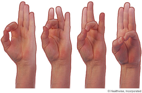 Finger-touch hand exercises for osteoarthritis Finger-touch hand exercises for osteoarthritis